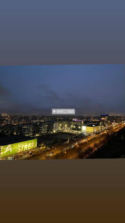 Apartament Skyscrapper Z Widokiem Na Panorame Warszawy Varşova Dış mekan fotoğraf