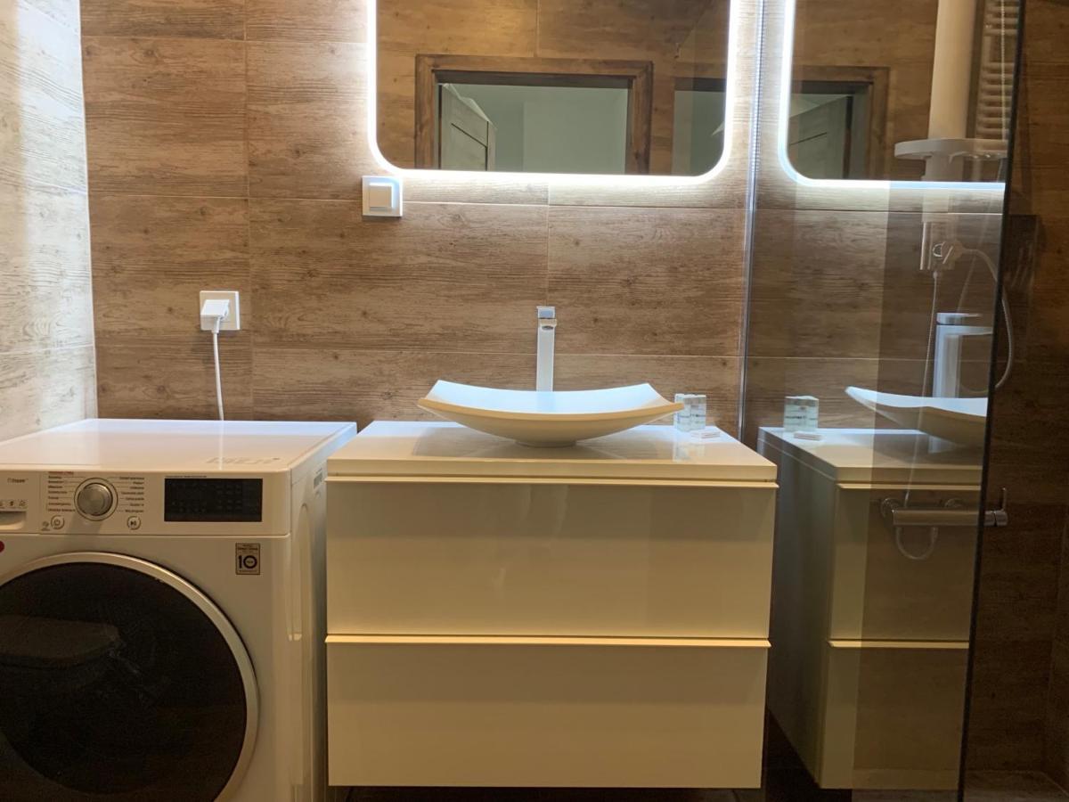 Apartament Skyscrapper Z Widokiem Na Panorame Warszawy Varşova Dış mekan fotoğraf